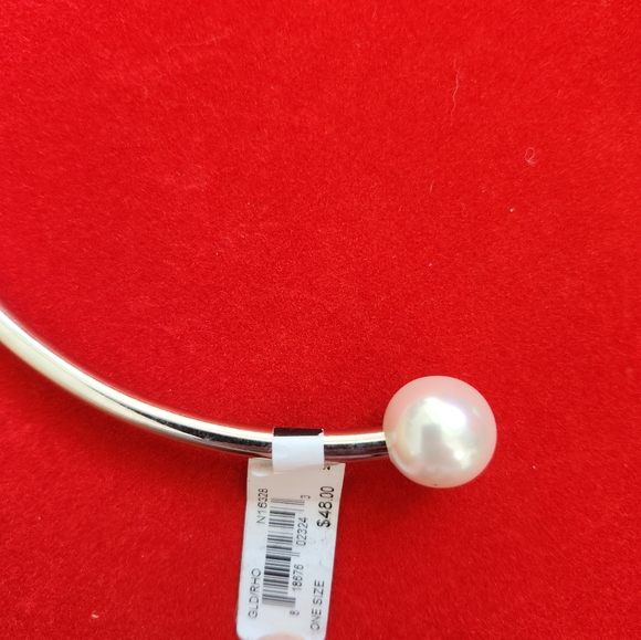 Rebecca Minkoff silver and pearl beaded necklace - Picture 3 of 5